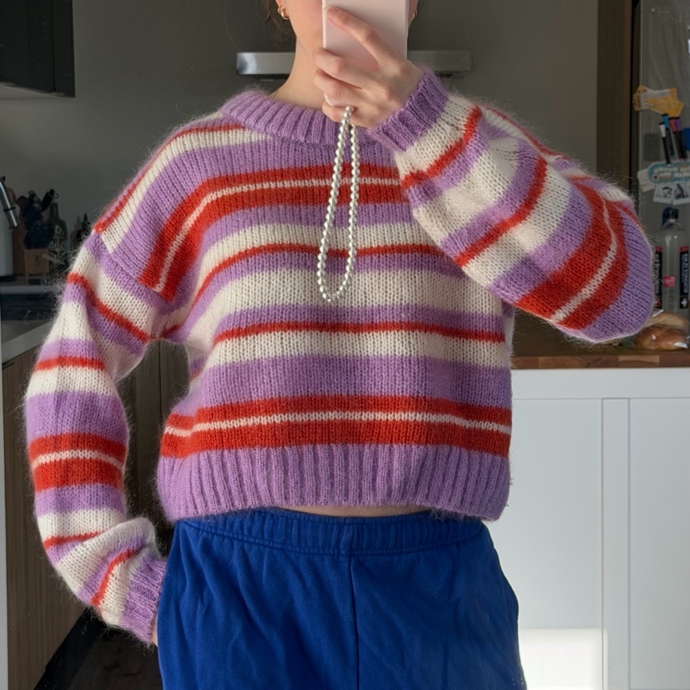 Sezane stripe sweater